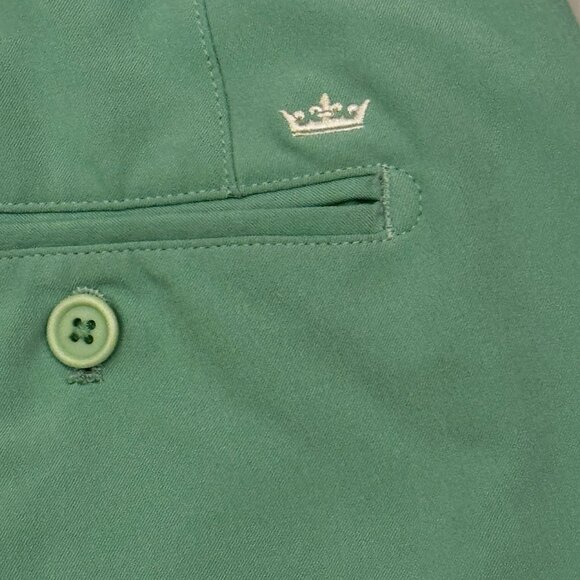 Peter Millar Salem Performance Shorts – Mint Green Wicking – Size 34 - Picture 3 of 8